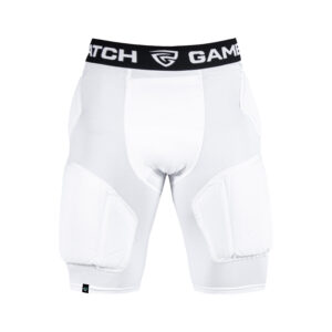 Gamepatch Kompresiniai Šortai su Apsaugomis PRO+ (balta)