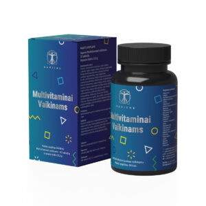 Sapiens Multivitaminai Vaikinams, 30 tabl.
