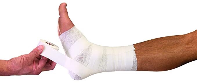 MUELLER® Eurotape Platinum sportinis teipas, 3.8 cm x 11,43 m (baltas) - Image 3