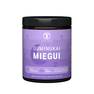 Sapiens Guminukai Miegui (su melatoninu), N60