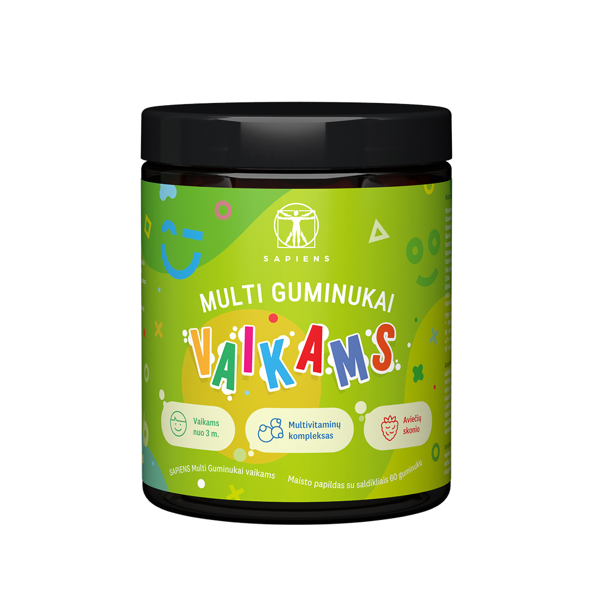 Sapiens Multi Guminukai Vaikams, N60